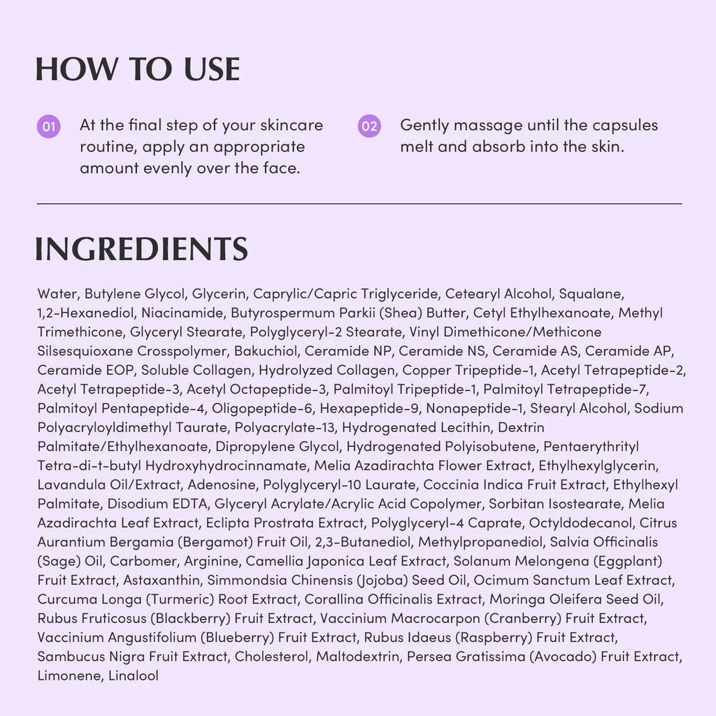 Eqqualberry Bakuchiol Plumping Capsule Cream 50ml