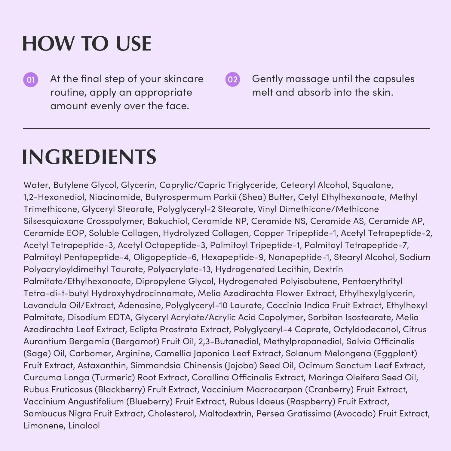 Eqqualberry Bakuchiol Plumping Capsule Cream 50ml