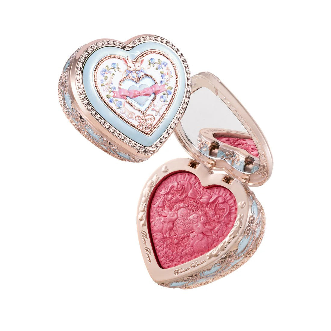 Flower Knows Bunny Garden Collection Embossed Blush - Image 3