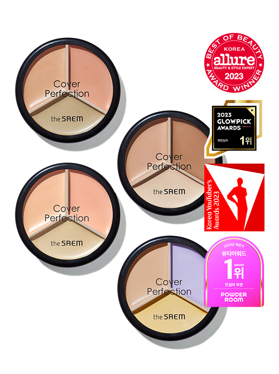 The Saem Cover Perfection Triple Pot Concealer - Image 2