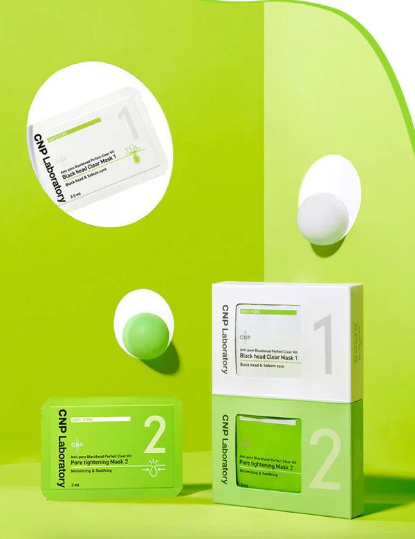 CNP Laboratory Anti-Pore Black Head Perfect Clear Kit 3 Times