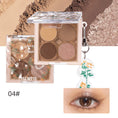 Load image into Gallery viewer, Flortte Nice to Meet Chu 4-color Eyeshadow Palette 4g
