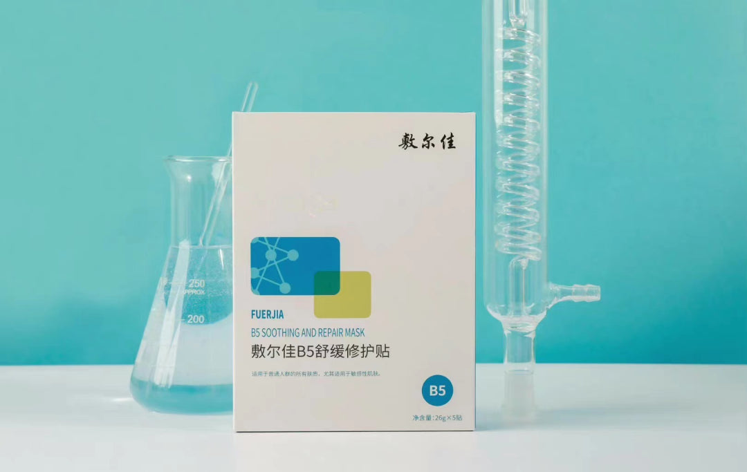 Voolga B5 Soothing and Repair Mask 5Pcs